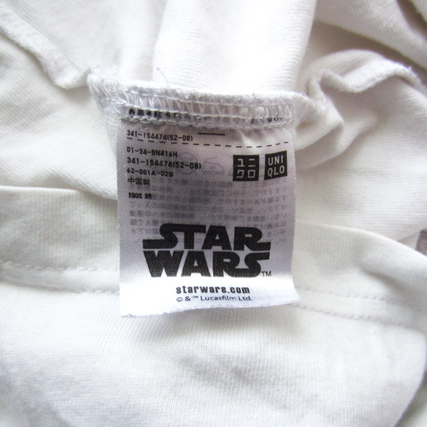 ユニクロ　UNIQLO　スターウォーズ　ライトセイバー　Tシャツ　Mサイズ_画像5