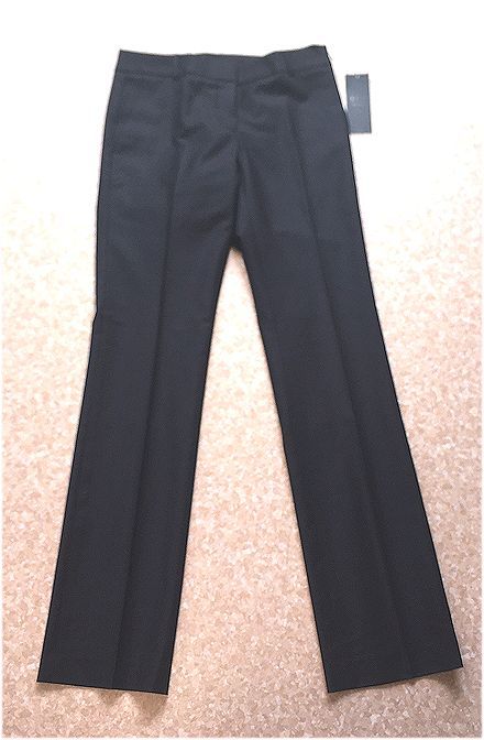 iCB I si- Be * Onward * wool ..* ground pattern stripe * slacks * pants * black * lining attaching * size 2/S corresponding * unused * free shipping 