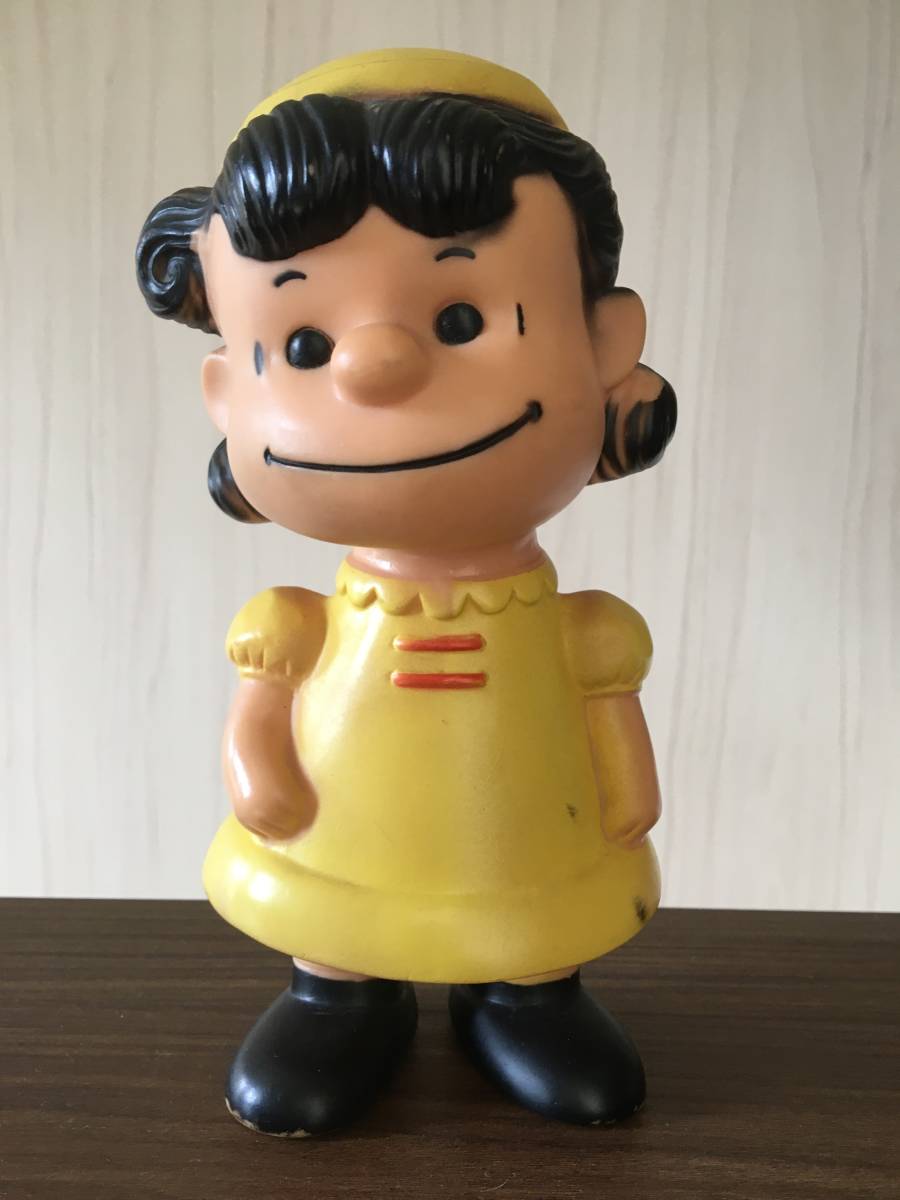 50s Vintage Snoopy Lucy Vinyl Doll Hungerford_画像1