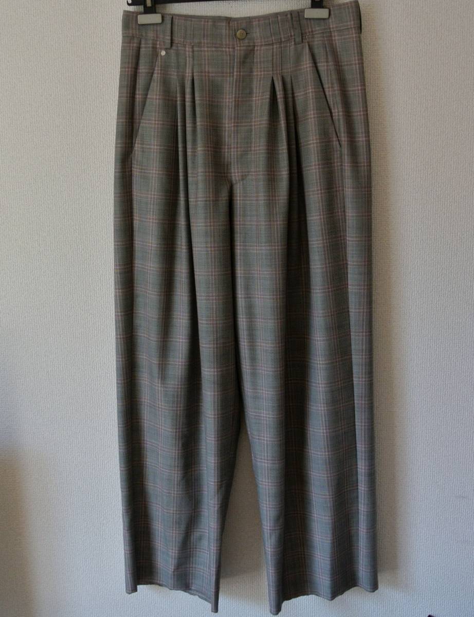 1LDK購入 新品 BLESS NO°55スウェット ワイドパンツ チェック ブレス