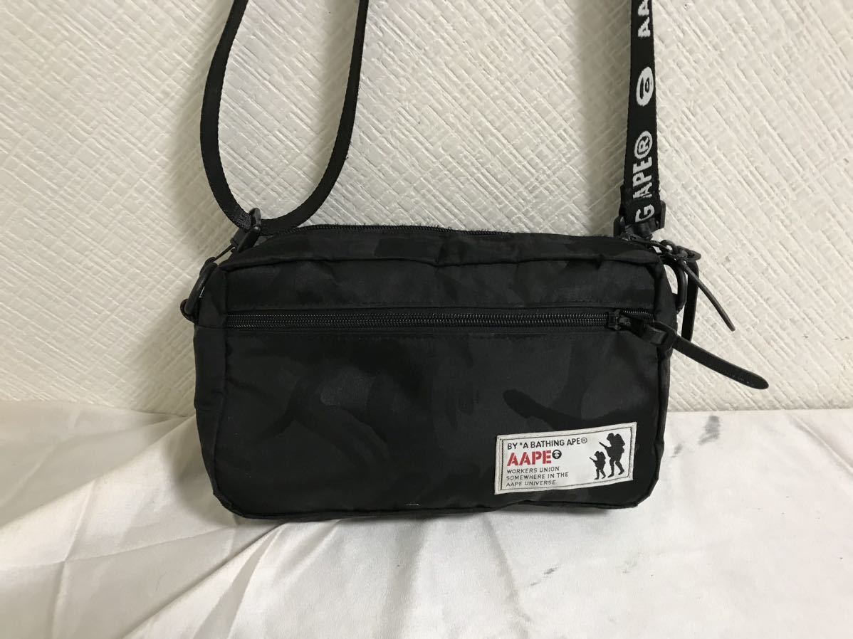 本物エイプAPEナイロンミニポシェットショルダーバッグビジネス 本物エイプAPEナイロンミニポシェットショルダーバッグビジネス