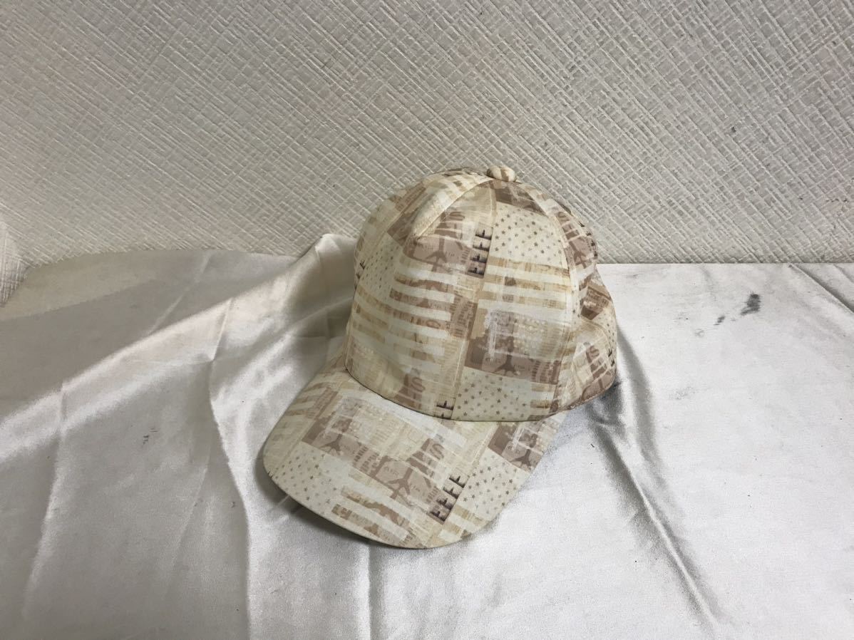 本物カシラCA4LA アンディウォーホルコットンキャップ帽子メンズレディーススーツビジネスアメカジサーフミリタリー白柄日本製ストリート