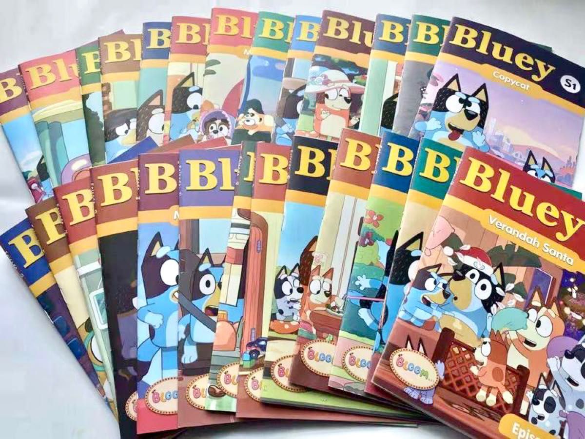 ブルーイ 台本版英語絵本 Bluey 音源付 動画付 マイヤペン付 ブルーイ 台本版英語絵本 Bluey 音源付 動画付 マイヤペン付