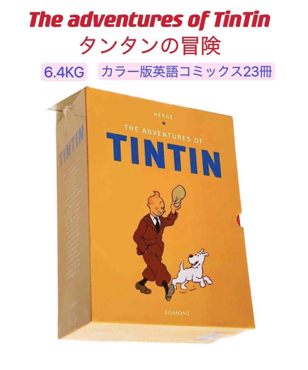 The adventures of TinTin タンタンの冒険　英語コミックス　英語絵本　名作　