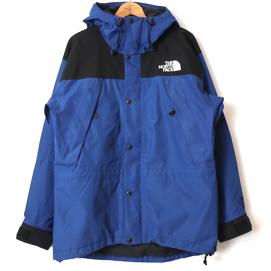 90s THE NORTH FACE ノースフェイス ゴアテックス マウンテンガイドジャケット(メンズ M)ブルー ヴィンテージ_画像1