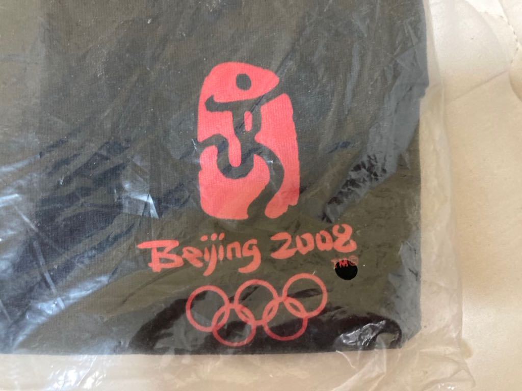 北京オリンピック公式？Tシャツ 未開封ですが適当保管モノの画像2