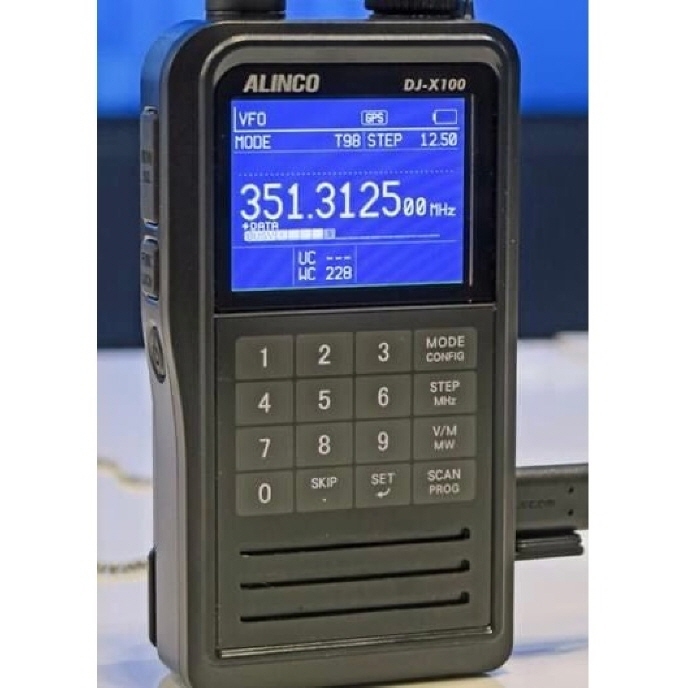 DJ-X100受信改造済みモデル【防水保証無し】 広帯域受信機 DJ-X100受信改造済みモデル【防水保証無し】 広帯域受信機