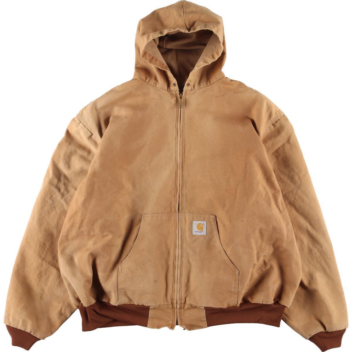 輝い ダック地フルジップパーカー アクティブジャケット Carhartt