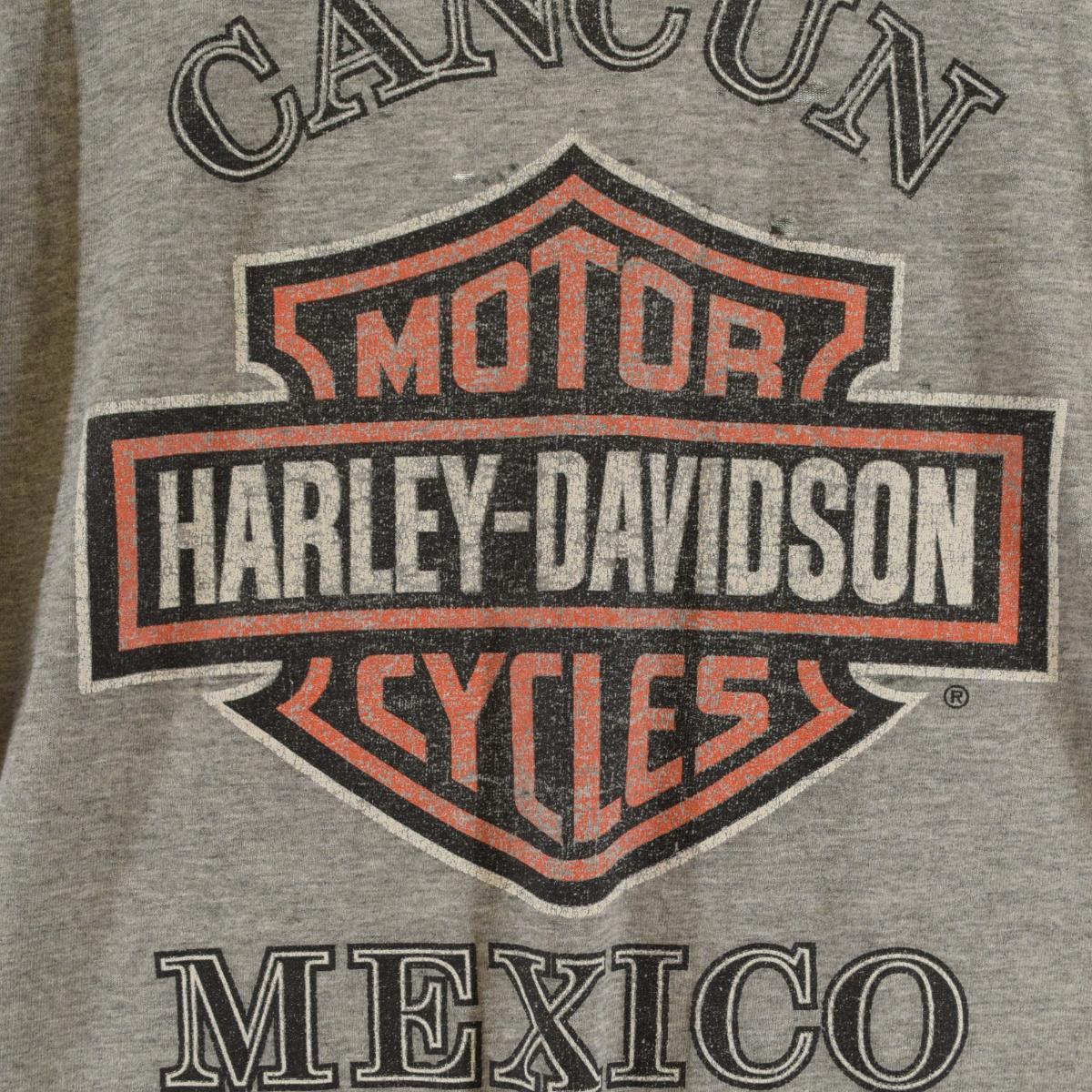古着 BMC Harley-Davidson ハーレーダビッドソン 両面プリント モーターサイクル バイクTシャツ メンズL /eaa317217_画像9