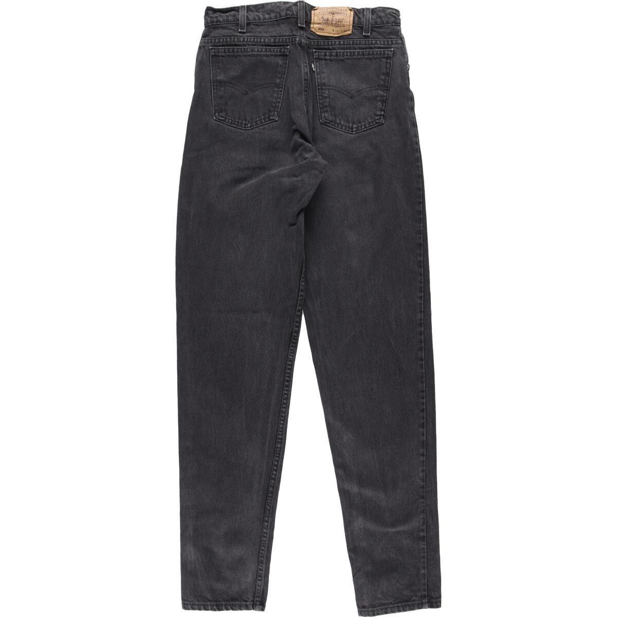 古着 90年代 リーバイス Levi's 550 ブラックジーンズ テーパードデニムパンツ USA製 メンズw31 ヴィンテージ /eaa329073_画像2