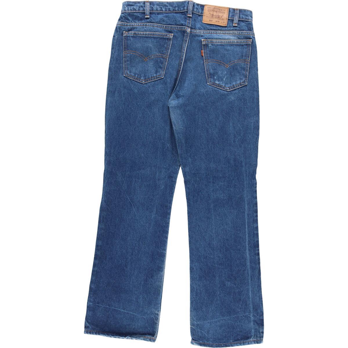 古着 90年代 リーバイス Levi's 20517-0217 オレンジタブ ブーツカットジーンズ デニムパンツ USA製 メンズw34 ヴィンテージ /eaa328513_画像2