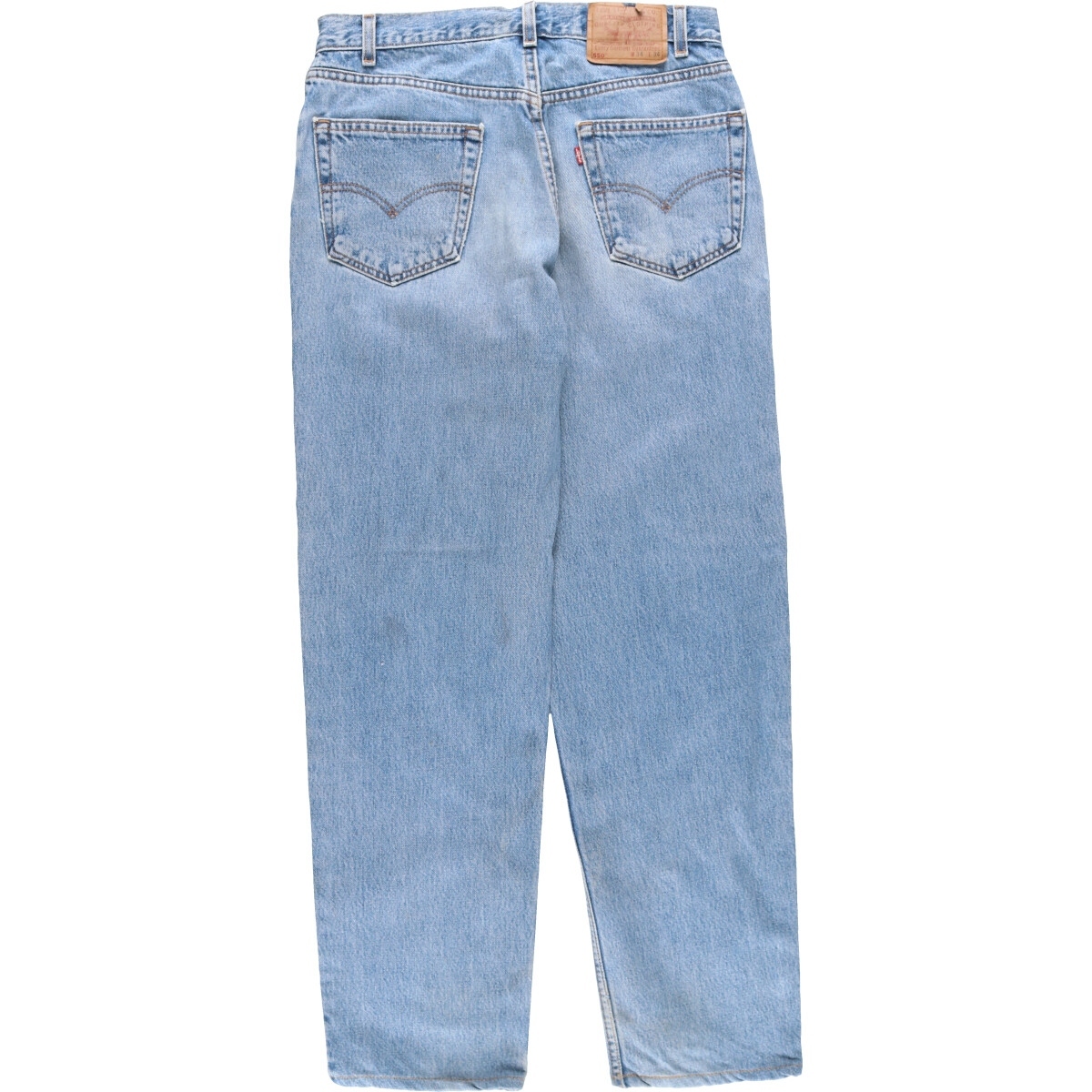 古着 90年代 リーバイス Levi's 550 RELAXED FIT テーパードジーンズ デニムパンツ USA製 メンズw34 ヴィンテージ /eaa329388_画像2