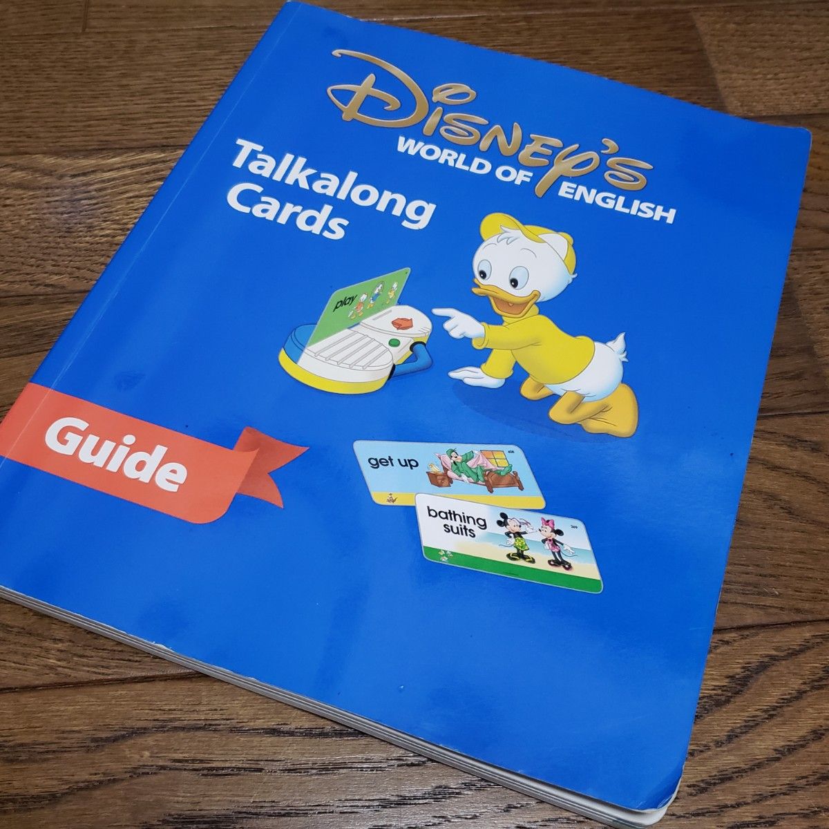 ディズニー英語システム DWE トークアロング SDカード青 　プレイメイト