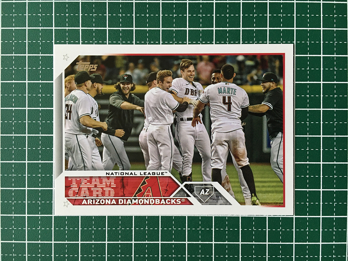 ★TOPPS MLB 2023 SERIES 1 #263 TEAM CARD［ARIZONA DIAMONDBACKS］ベースカード「BASE」★_画像1