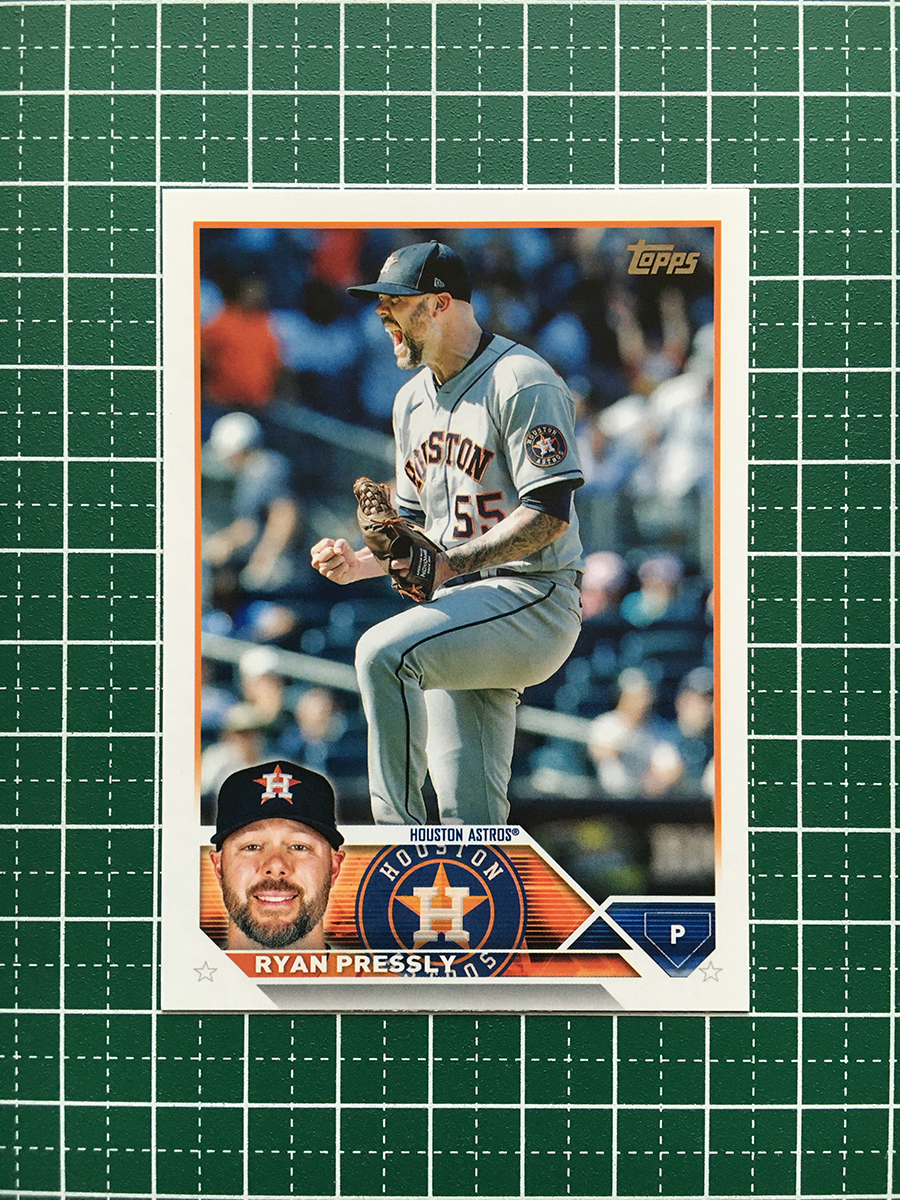 ★TOPPS MLB 2023 SERIES 1 #228 RYAN PRESSLY［HOUSTON ASTROS］ベースカード「BASE」★の画像1