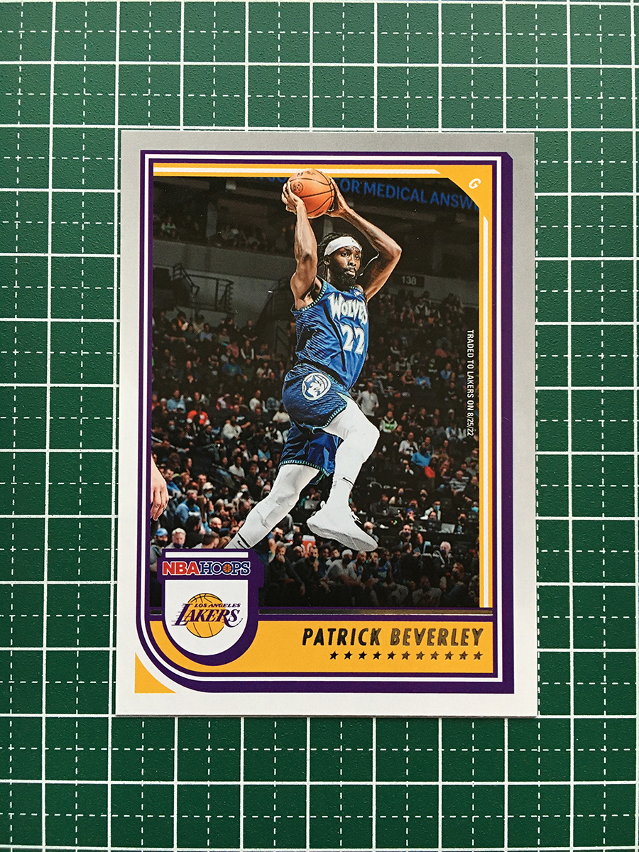 ★PANINI 2022-23 NBA HOOPS #200 PATRICK BEVERLEY［LOS ANGELES LAKERS］ベースカード「BASE」★_画像1