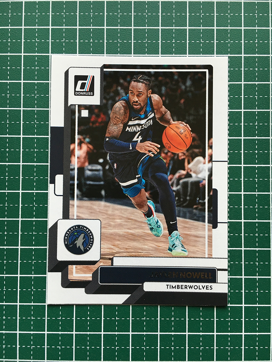 ★PANINI 2022-23 NBA DONRUSS #99 JAYLEN NOWELL［MINNESOTA TIMBERWOLVES］ベースカード「BASE」★_画像1