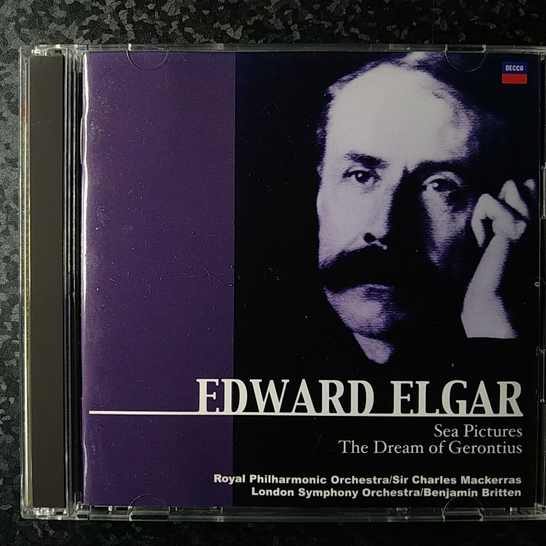 u（2CD）エルガー　海の絵　ゲロンティアスの夢　マッケラス　ブリテン（日本語対訳歌詞あり）Elgar Sea Pictures Gerontius Britten_画像1