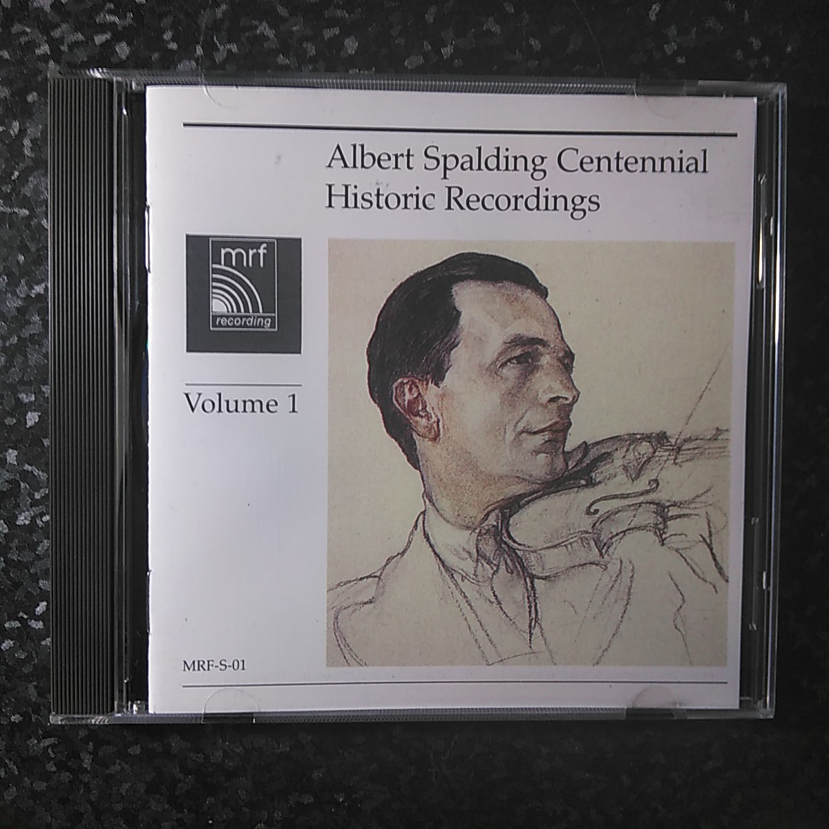 d（mrf）スポールディング　ヒストリック・レコーディングス　シューベルト、ブラームス、他 Spalding Centennial Historic Recordings_画像1