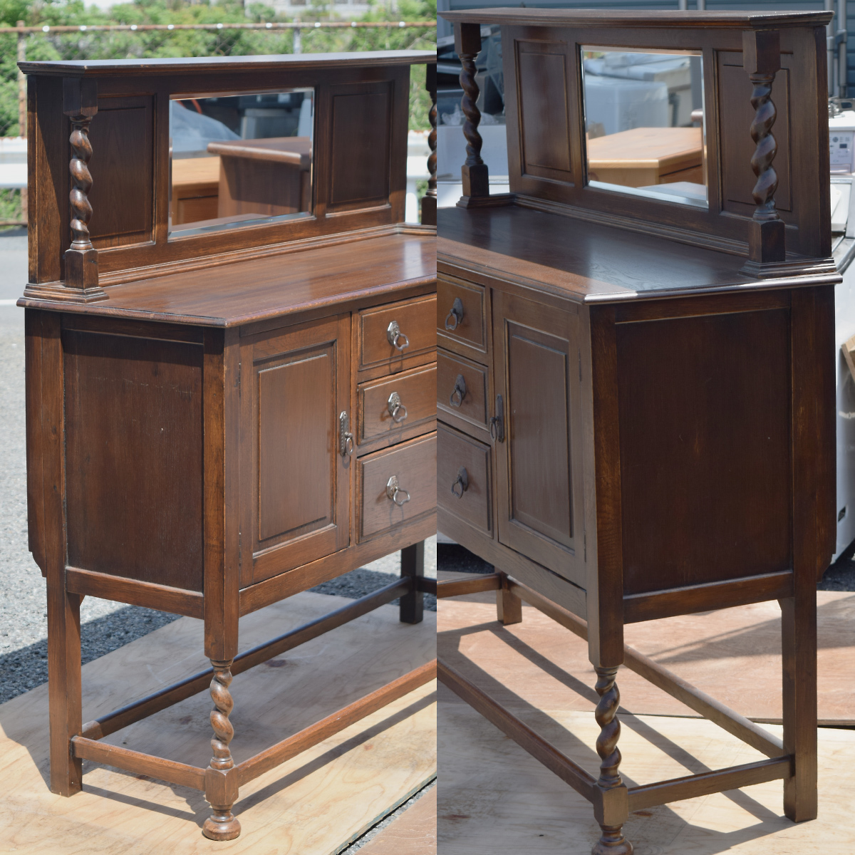 *JOHN BULL/ Johnbull * storage furniture dresser dresser storage Britain antique furniture ITEM NO.BE71