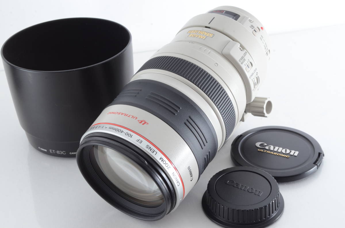 A386 ☆難有品☆CANON EF 100-400mm F4.5-5.6 L IS USM キヤノン