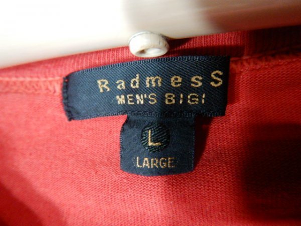 to6124 Radmess Men’ｓ BIGI メンズ ビギ 半袖 tシャツ 人気 送料格安の画像5