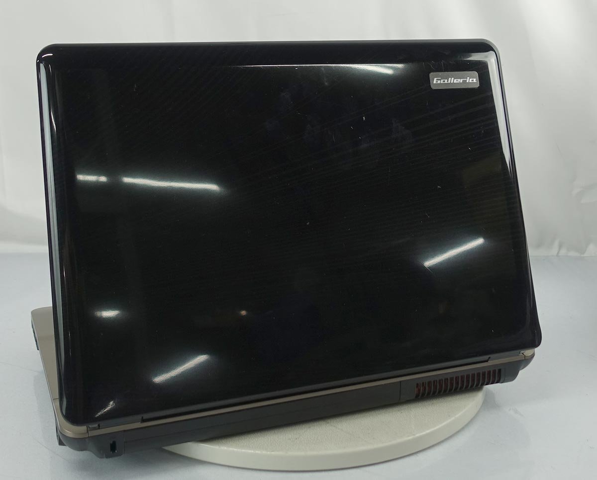 AC付 SSD240GB 15.6 ドスパラ GALLERIA GT-B/Core i7 620M/メモリ8GB