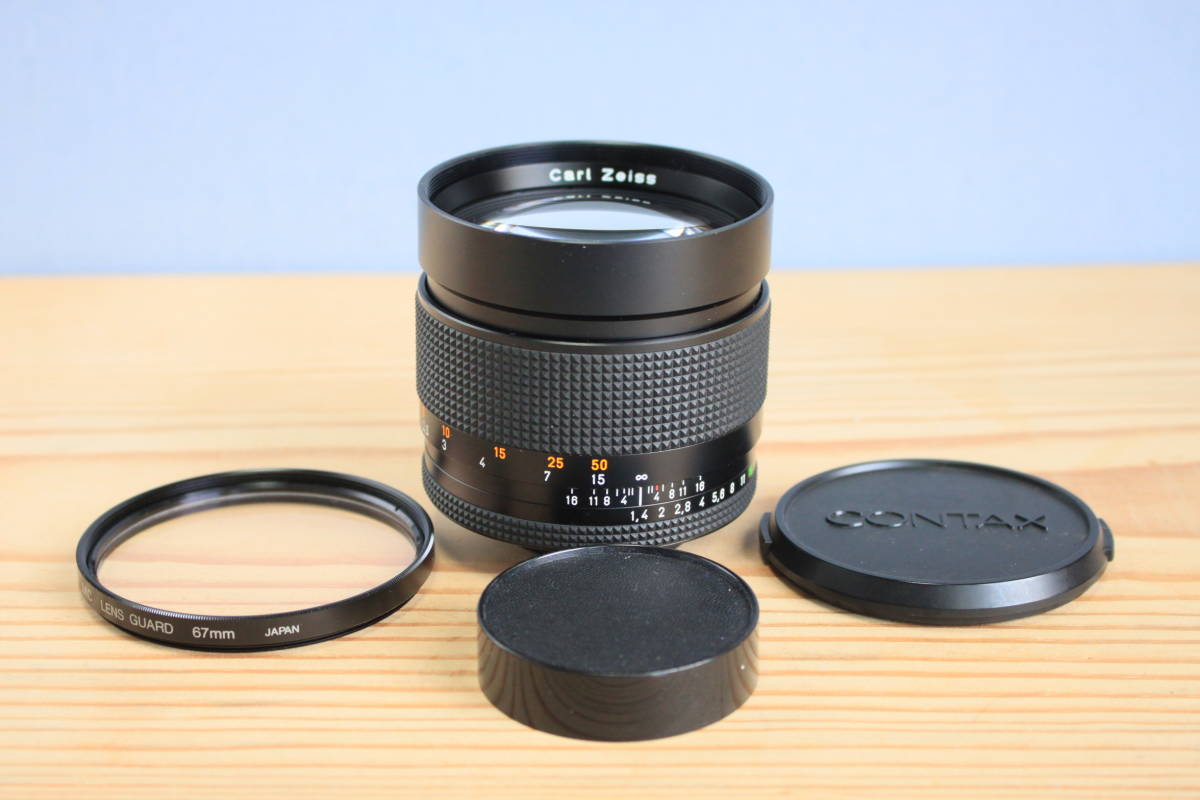 美品 CONTAX プラナー 85㎜ f1.4 T* MMJ コンタックス 作動良好