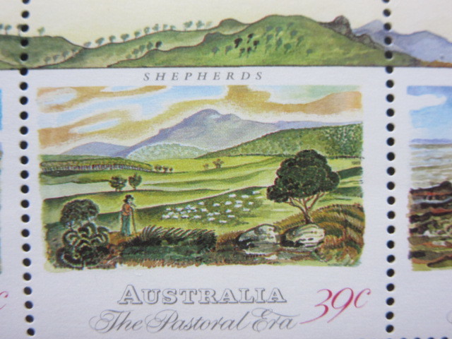 オーストラリア切手　1969（使用済3枚）、1979（使用済2枚）、1989（未使用5枚）_画像9