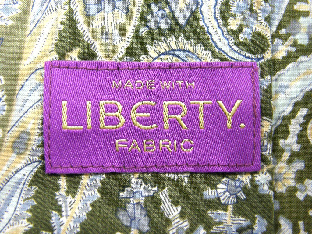 新品 【SUNNY SPORTS ×LIBERTY】 日本製 ペイズリー 半袖シャツ 定価１万７６００円 ★351691 サニースポーツ リバティ_画像8