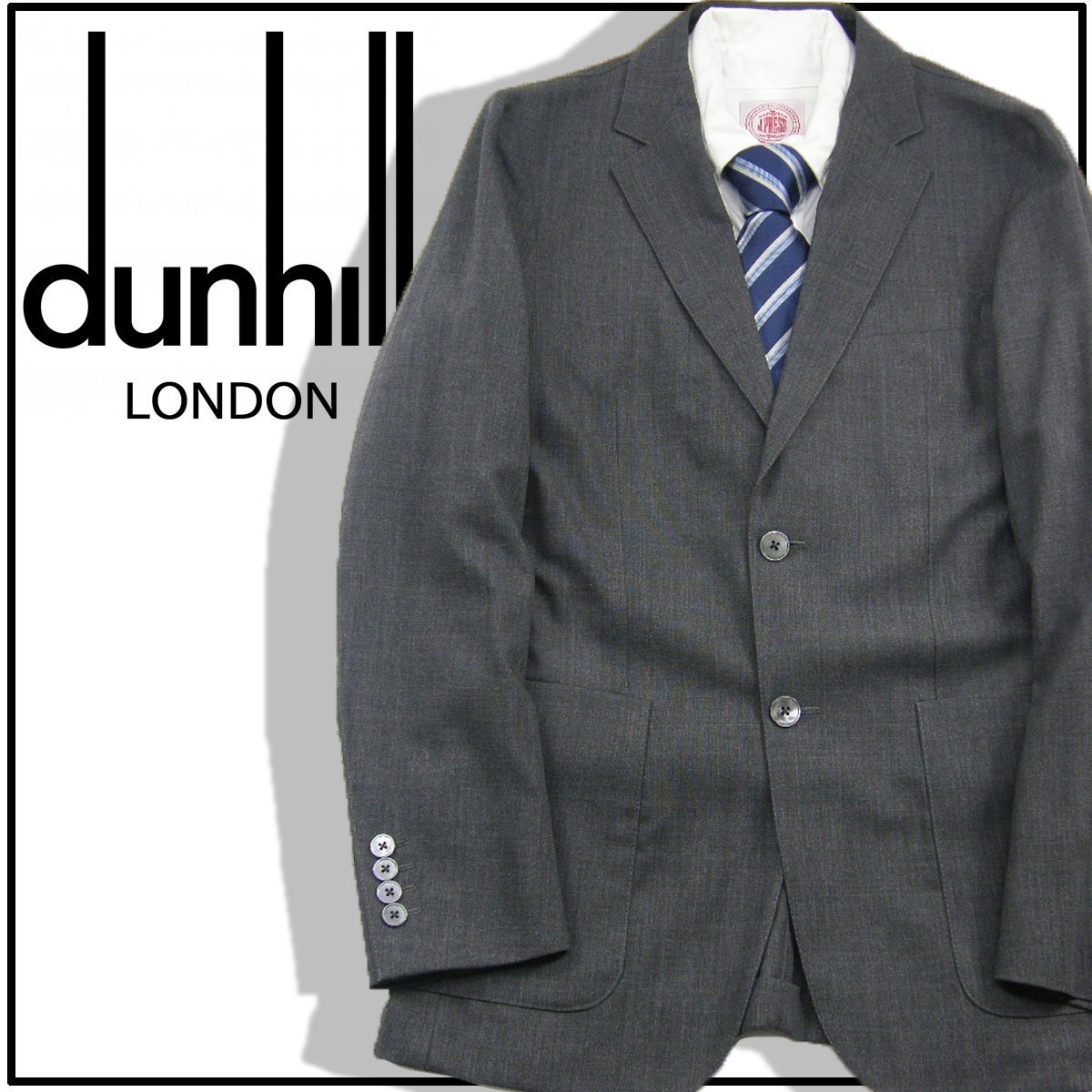 正規品】 プレート付 ダンヒル dunhill 美品 ダブルブレスト