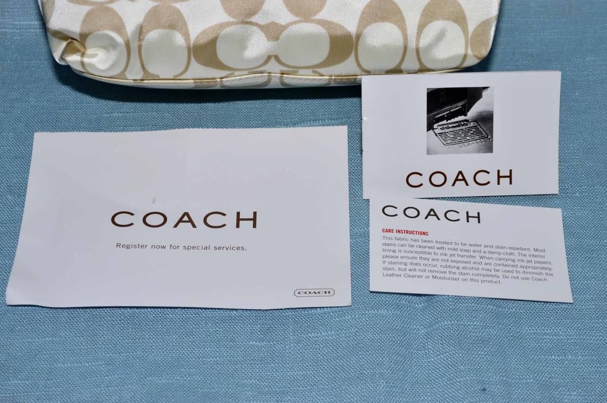 ＣＯＡＣＨ　コーチ・　ミニハンドバッグ　　サイズ：12㎝X18㎝X9㎝（未使用品）_画像6