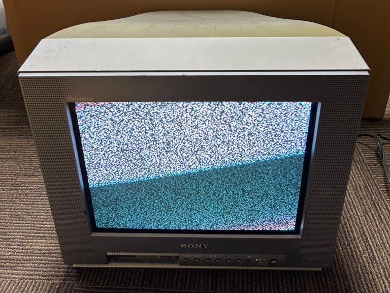 流行のアイテム SONY ソニー 平面ブラウン管テレビ KV-14DA1 14型