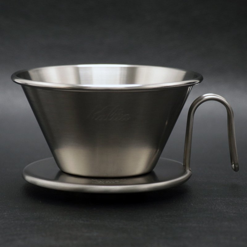 ★【中古/未使用品】 ネイバーフッド × カリタ NEIGHBORHOOD×KALITA ★ ドリッパー SS-DRIPPER ステンレス シルバー コーヒー ★_画像2