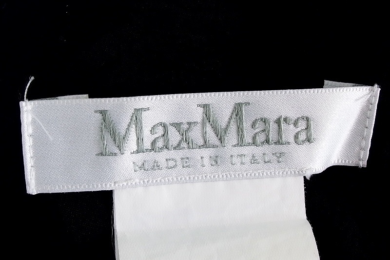 マックスマーラ MAX MARA 8分袖 プルオーバートップス I40 黒 kz4608202902_画像6