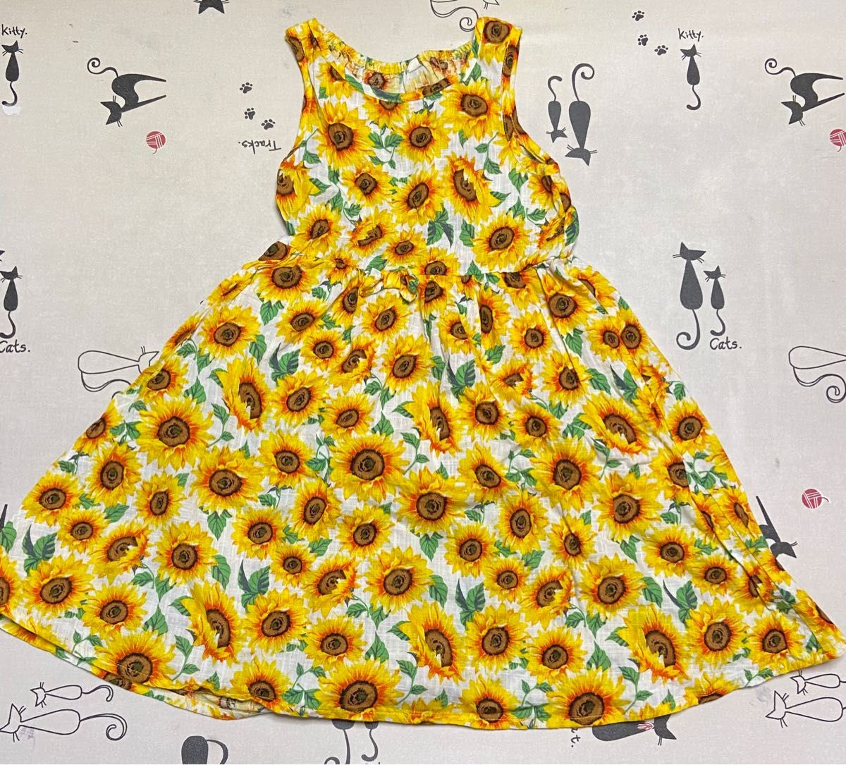 ノースリーブワンピース 130センチ 子供服 2点セット|PayPayフリマ