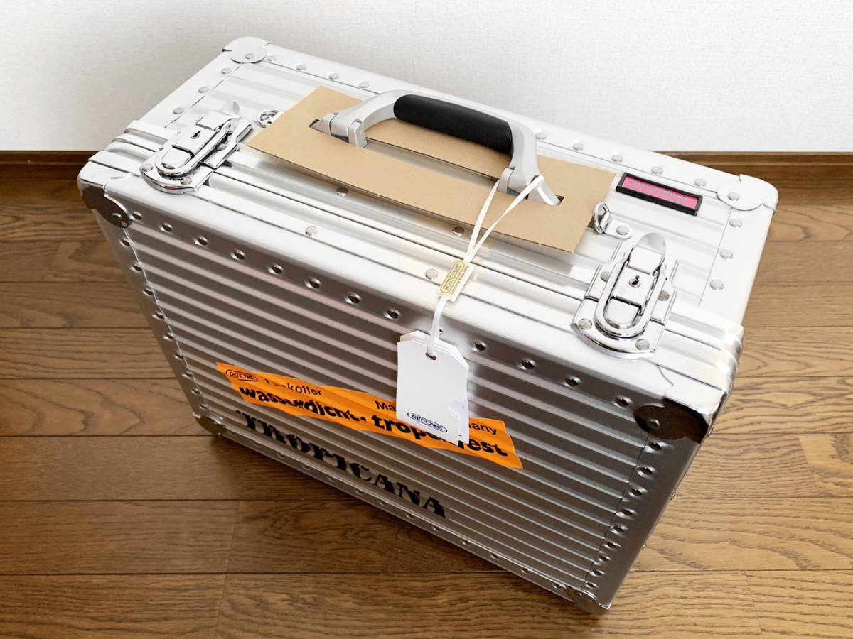 RIMOWA TROPICANA リモワ トロピカーナ 19L ハンドケース カメラケース/オリジナル トパーズ アタッシュ スーツケース ピッコロ  バッグ