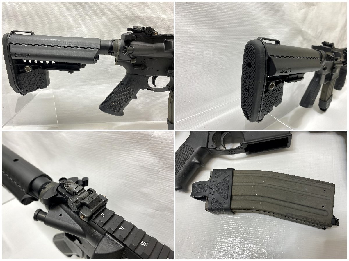 希少レア 実物 COLT DEFENSE M4A1 コルト システマ トレポン VLTOR 5.56MM Echo1 USA 全長85cm 3.8kg PROPERTY OF U.S. GOVTの画像4