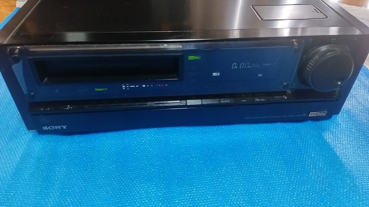 SONY ベータビデオデッキ EDV-9000 現状品 送料込み | noonanwaste.com
