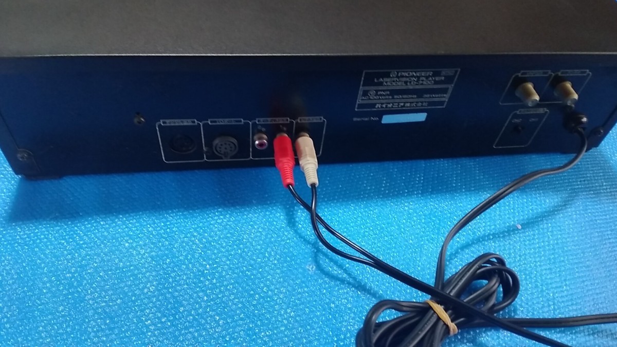 PIONEER パイオニア LDデッキ LD-7100 中古現状品 リモコン付 送料込み