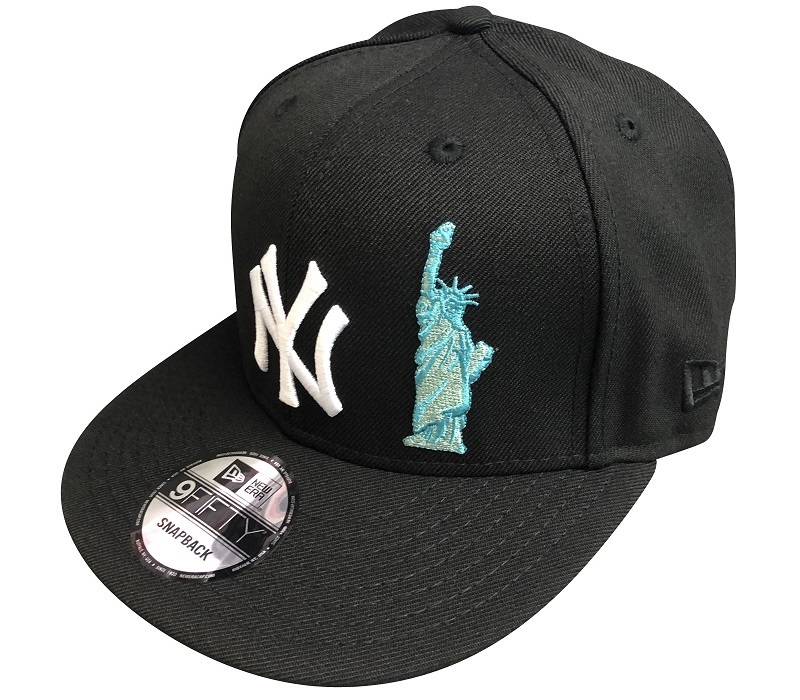 cap-202 NEW ERA 9FIFTY SNAPBACK MLB New York Yankees CAP ニューエラ キャップ 帽子 ベースボールキャップ ブラック_画像2