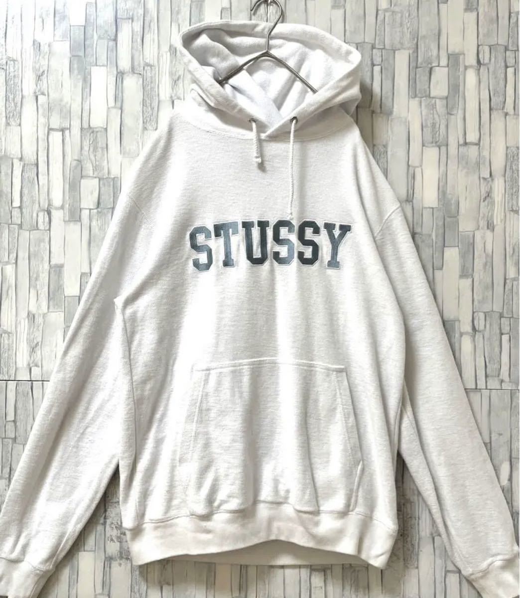 stussy ステューシー 長袖 パイル地 パーカー スウェット プルオーバー