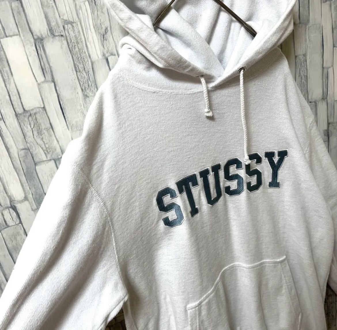 stussy ステューシー 長袖 パイル地 パーカー スウェット プルオーバー