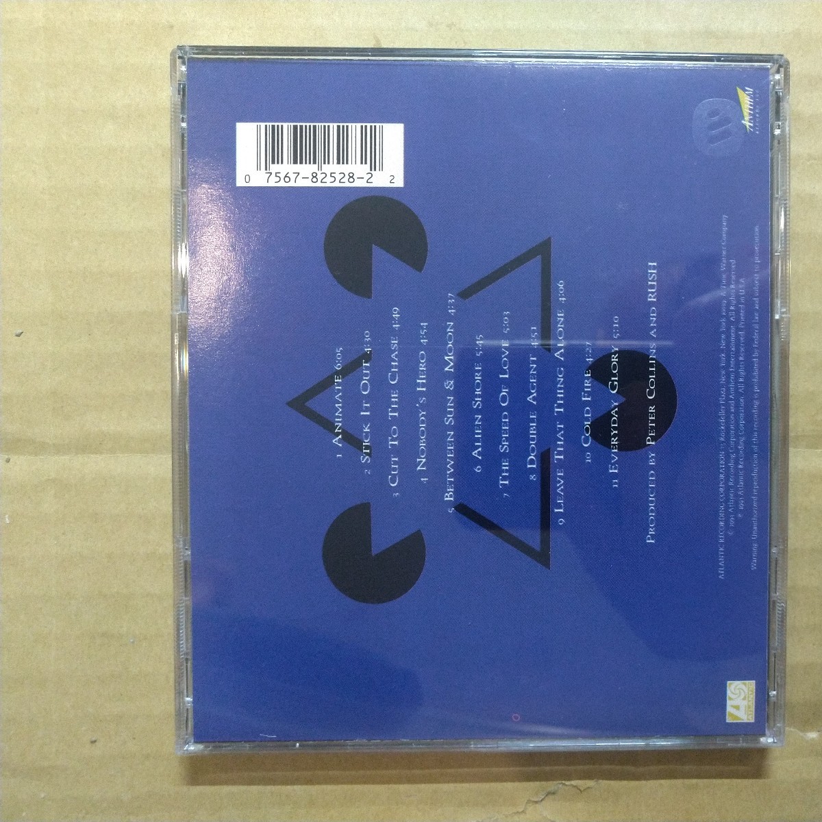 ラッシュ「counterparts」米CD　1993年　15th Album　rush プログレ_画像2