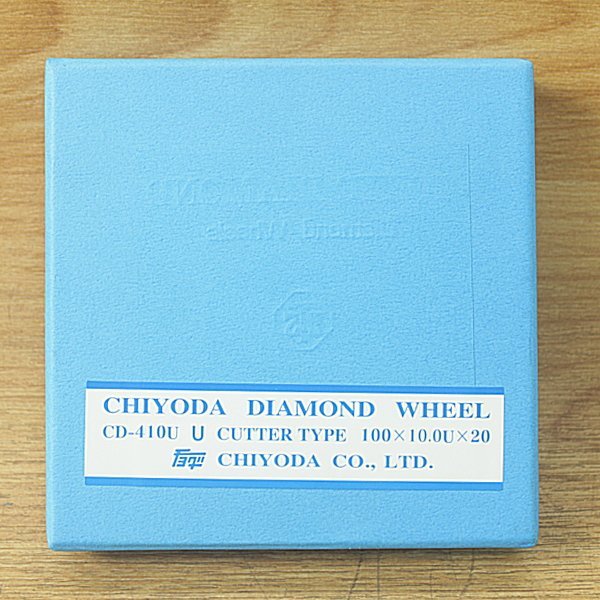  не использовался )chiyoda/CHIYODA бриллиант U резчик 100φ×10.00-20mm CD-410U