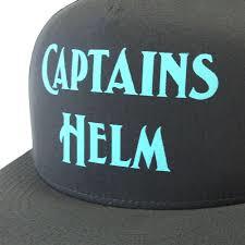 新品【CAPTAINS HELM LOGO MESH CAP (CHARCOAL) キャプテンズヘルム ロゴメッシュキャップ (チャコール) グレー】_画像2