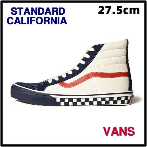 大注目】 US9H (27.5cm)新品【VANS スケハイ】 バンズ ヴァンズ