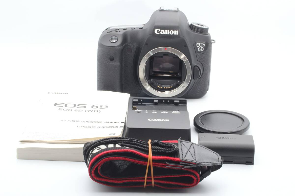 【美品】Canon デジタル一眼レフカメラ EOS 6Dボディ EOS6D #sv2-131