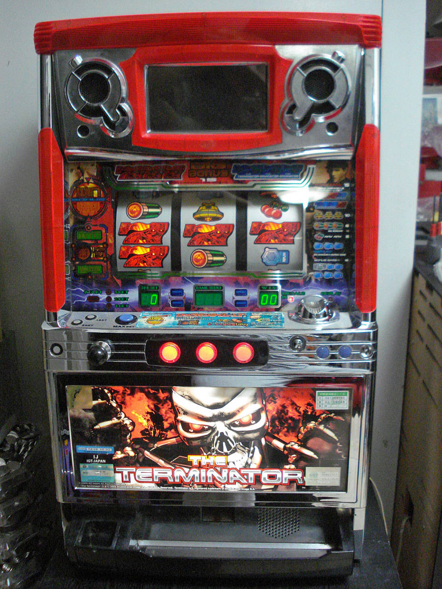 注目のブランド パチスロ5号機 IGT ザ ターミネーター実機 ジャンク
