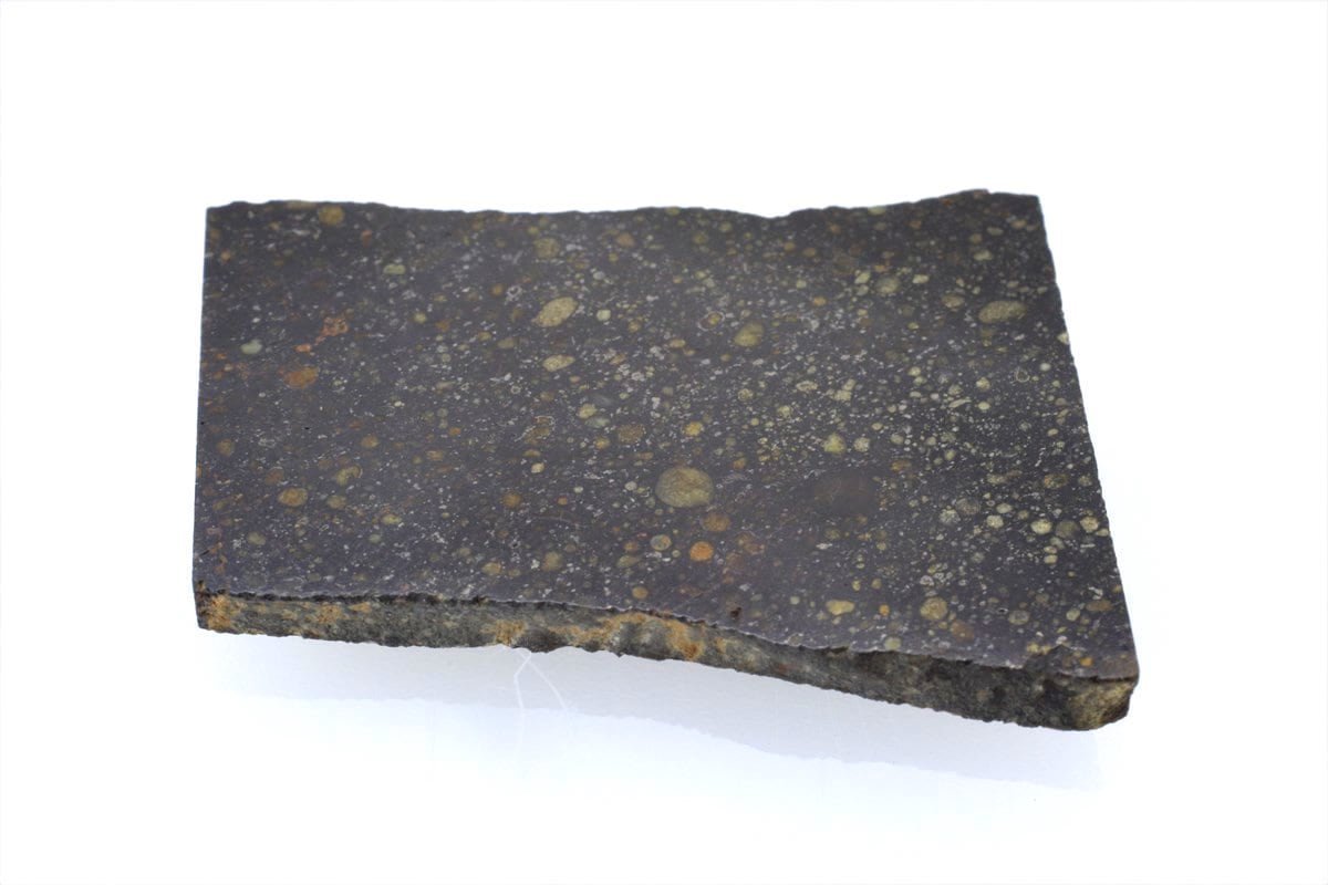 NWA13758 8.7g 原石 スライス カット 標本 隕石 ルムルチコンドライト R3 5